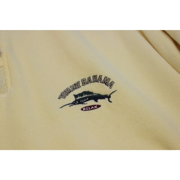 Tommy‎ Bahama 1/4 Zip Mock Neck Sweatshirt Men’s Size Large Knit Pullover - Picture 13 of 14